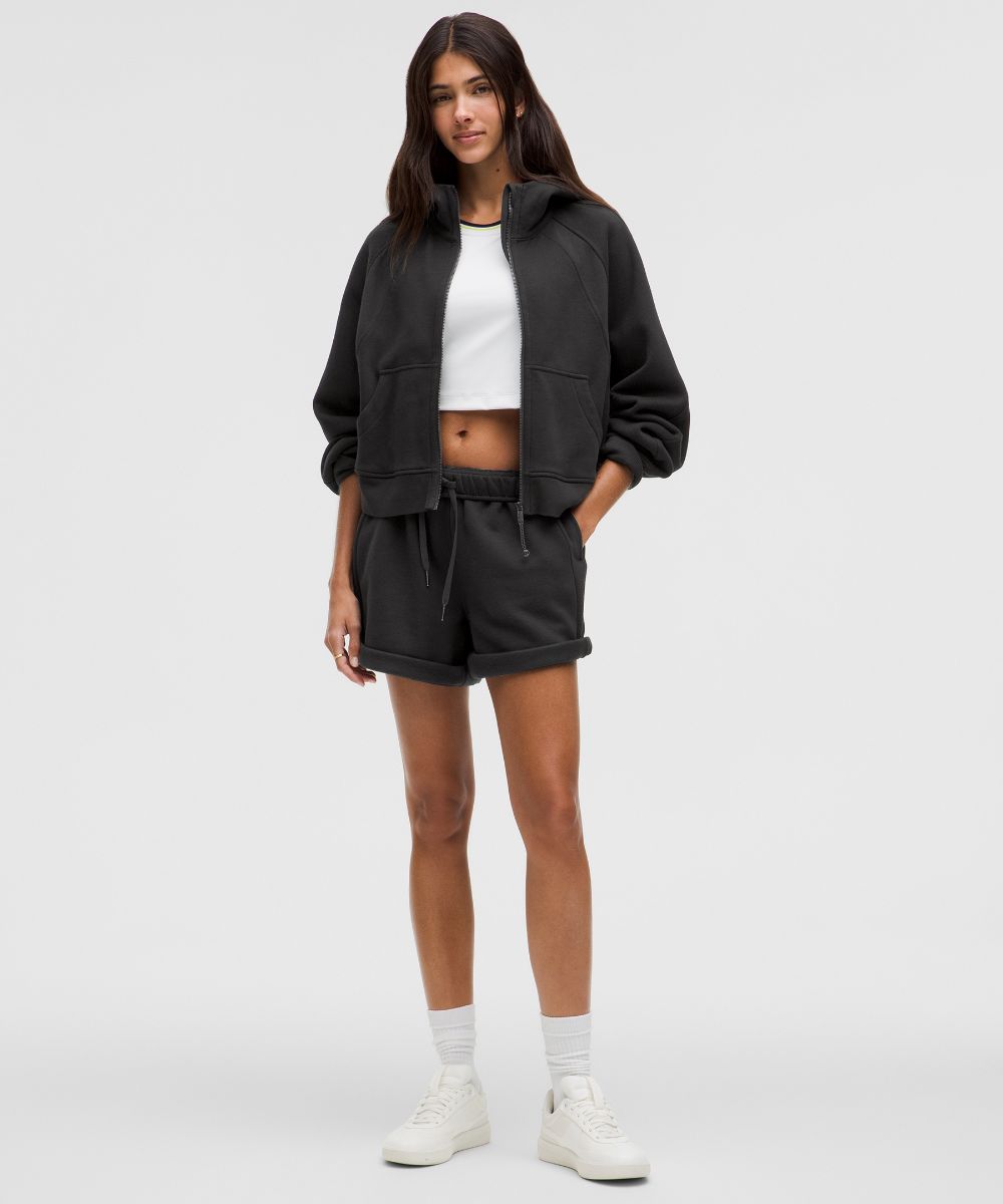 Sweat à capuche zippé Scuba Oversized