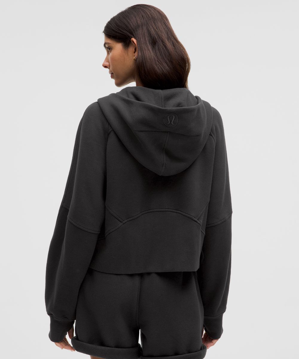 Sweat à capuche zippé Scuba Oversized