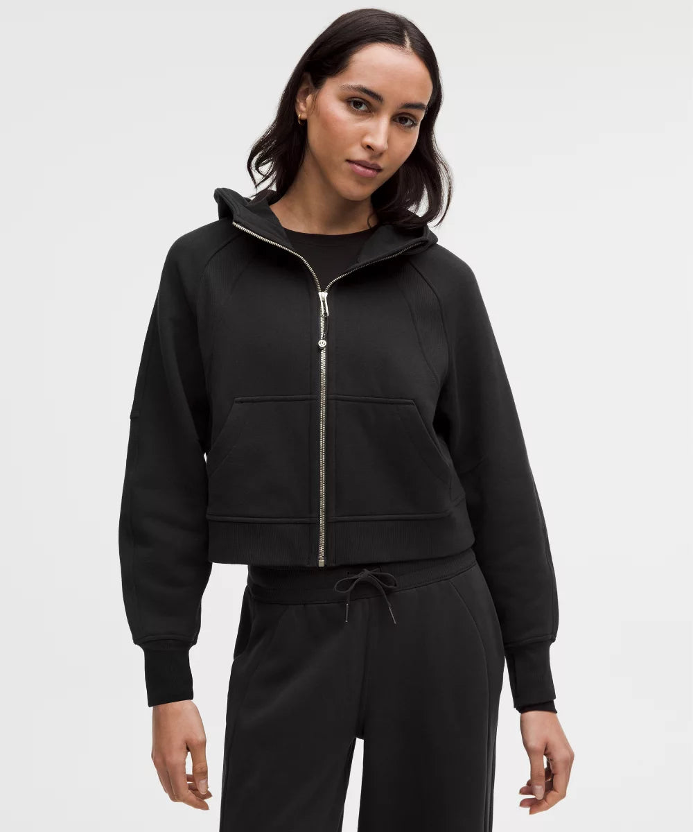 Sweat à capuche zippé Scuba Oversized