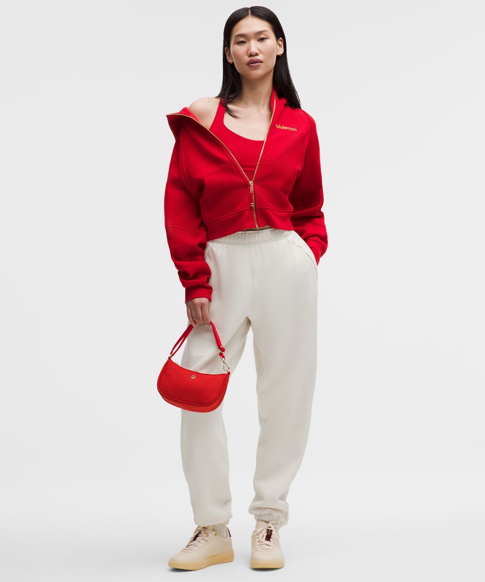 Sweat à capuche Scuba oversize zippé Lunar New Year