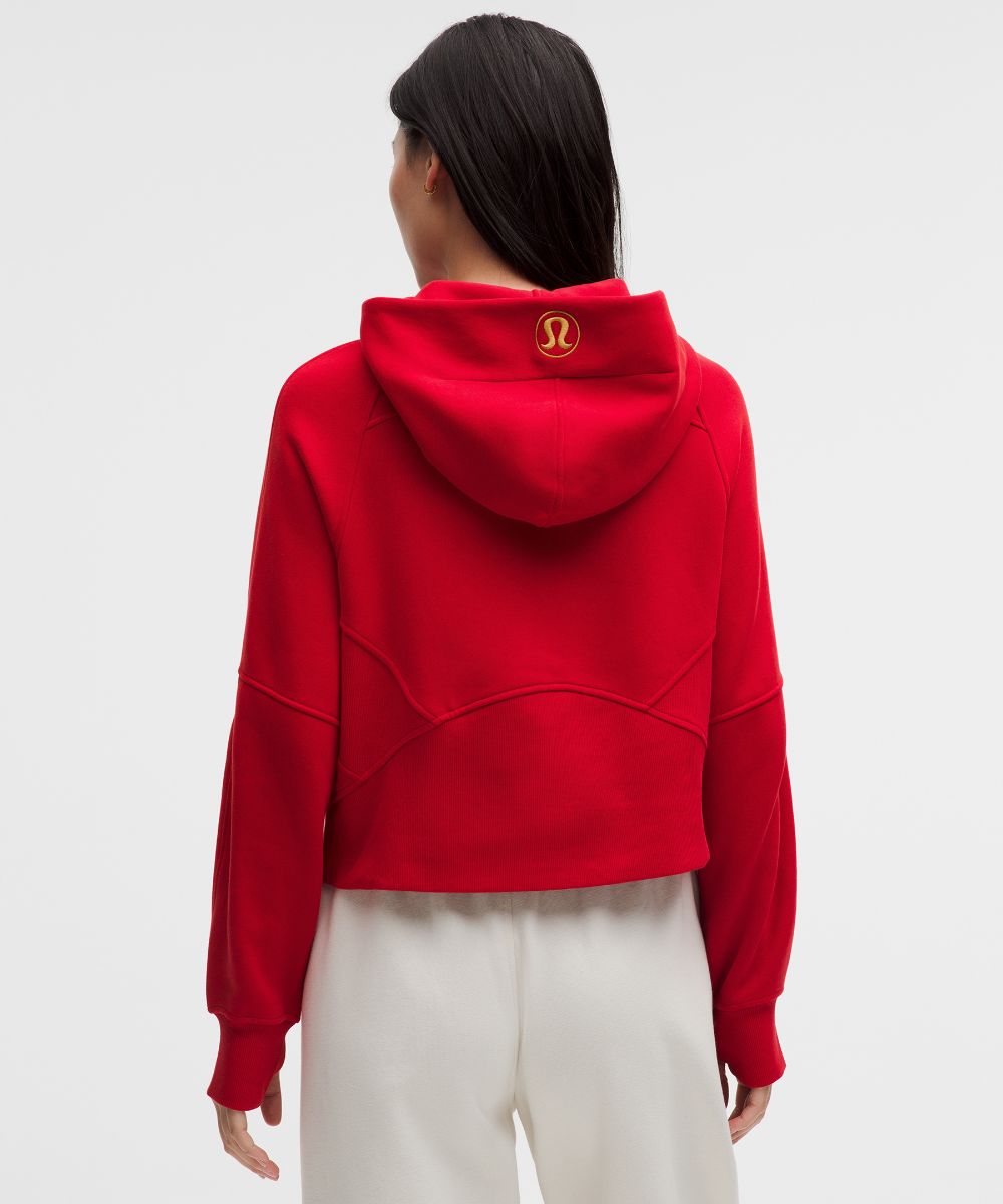 Sweat à capuche Scuba oversize zippé Lunar New Year
