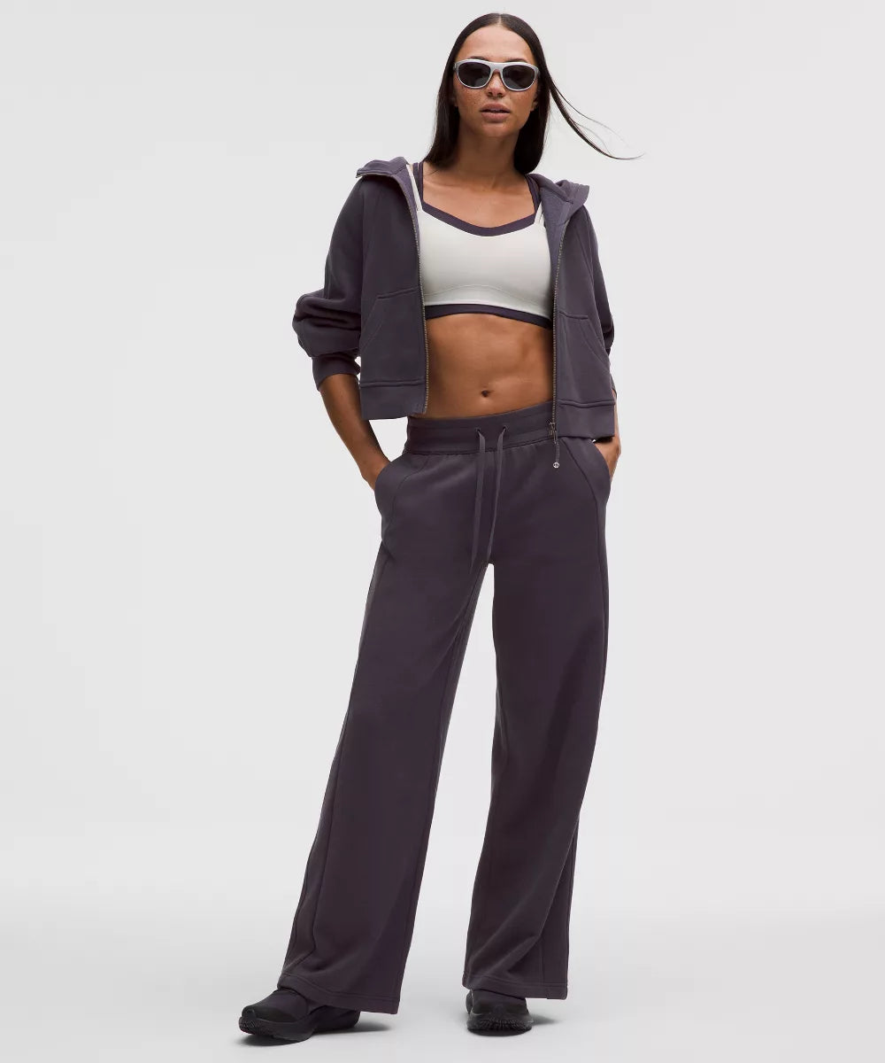 Pantalon Scuba large taille mi-haute Standard