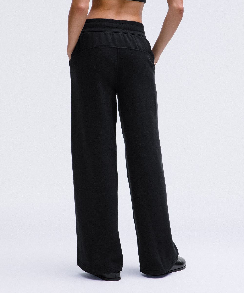 Pantalon Scuba large taille mi-haute Standard
