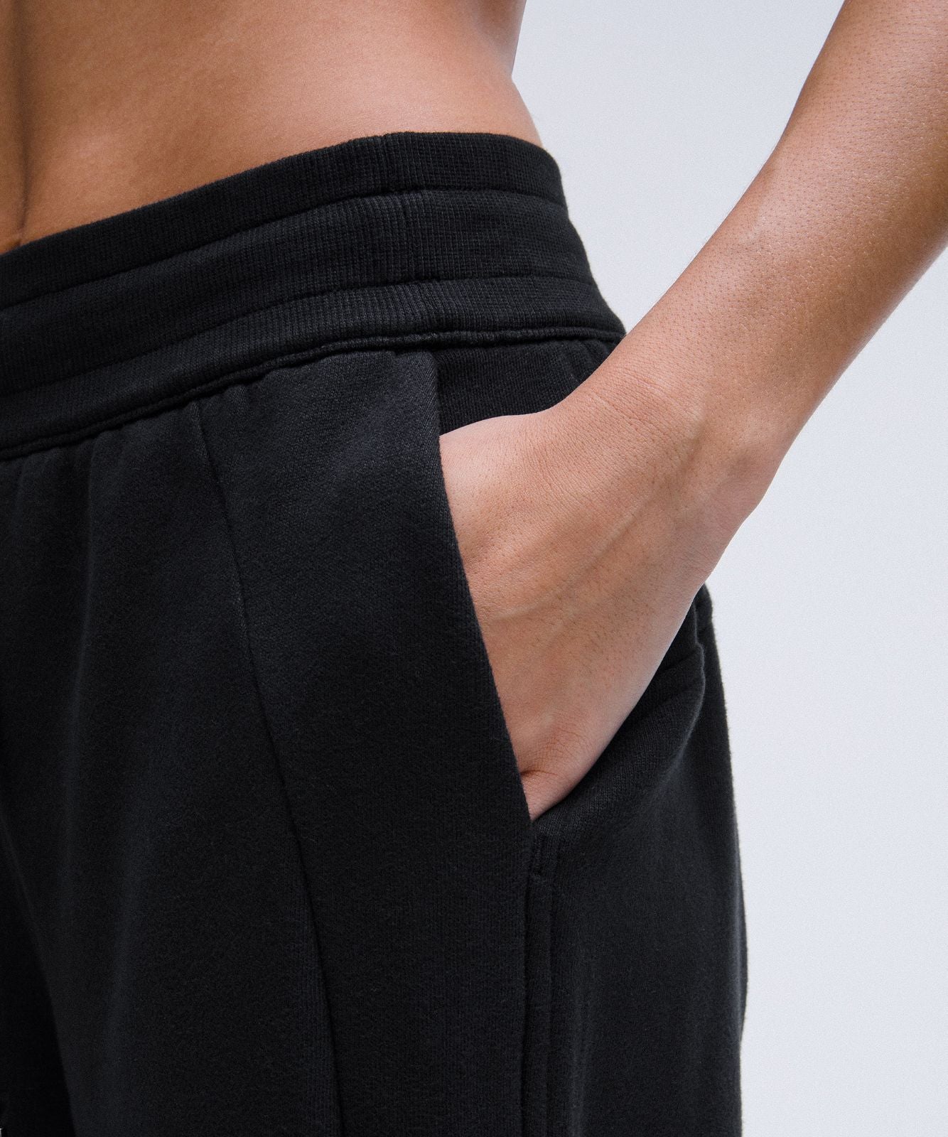 Pantalon Scuba large taille mi-haute Standard