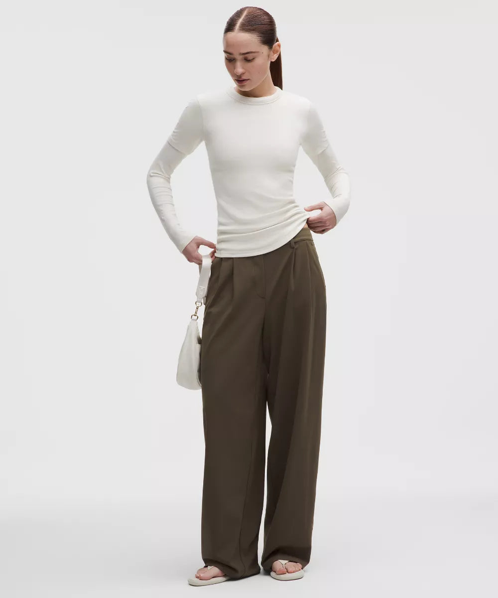 Pantalon Daydrift large taille haute Standard