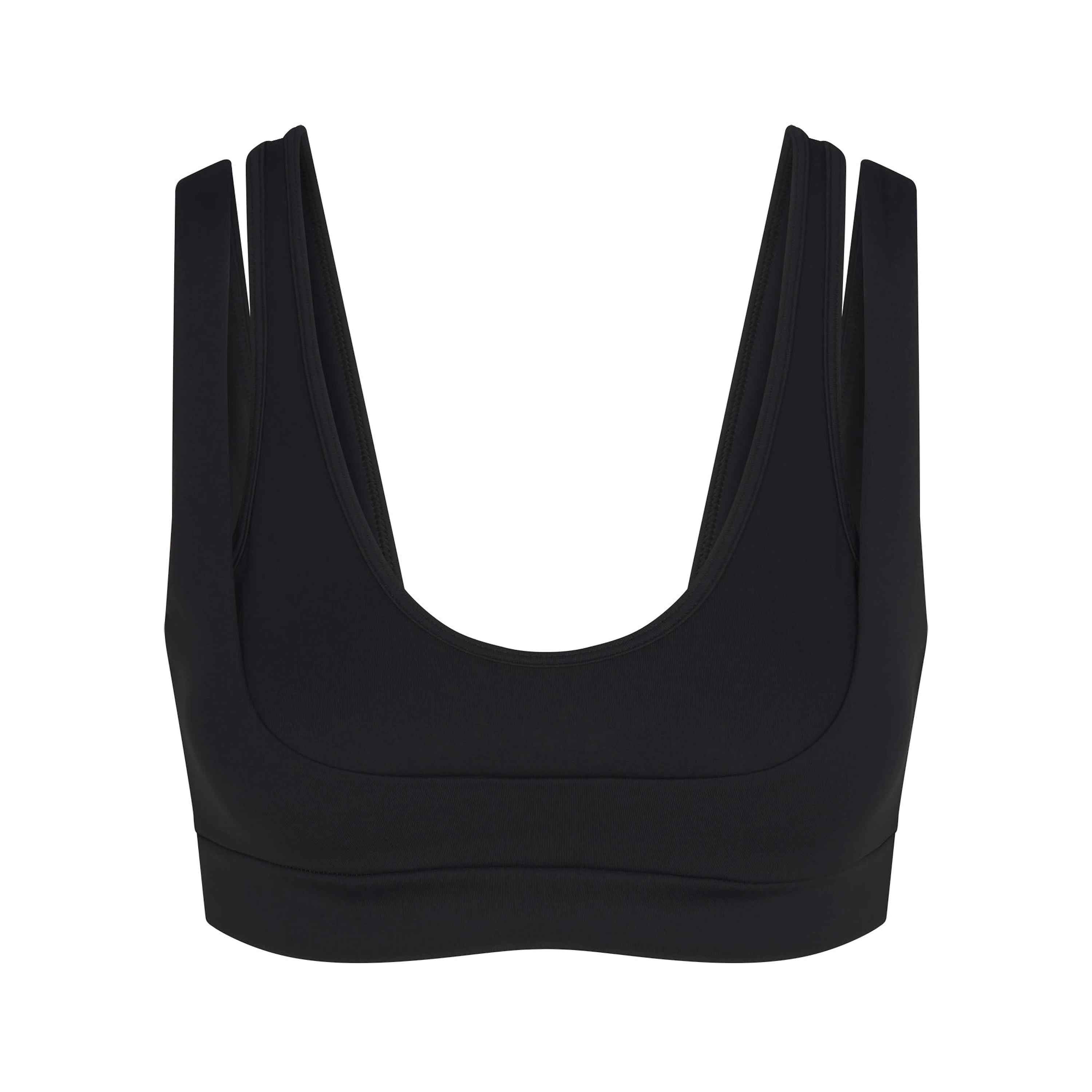 DOUBLE STRAP SCOOP BRA