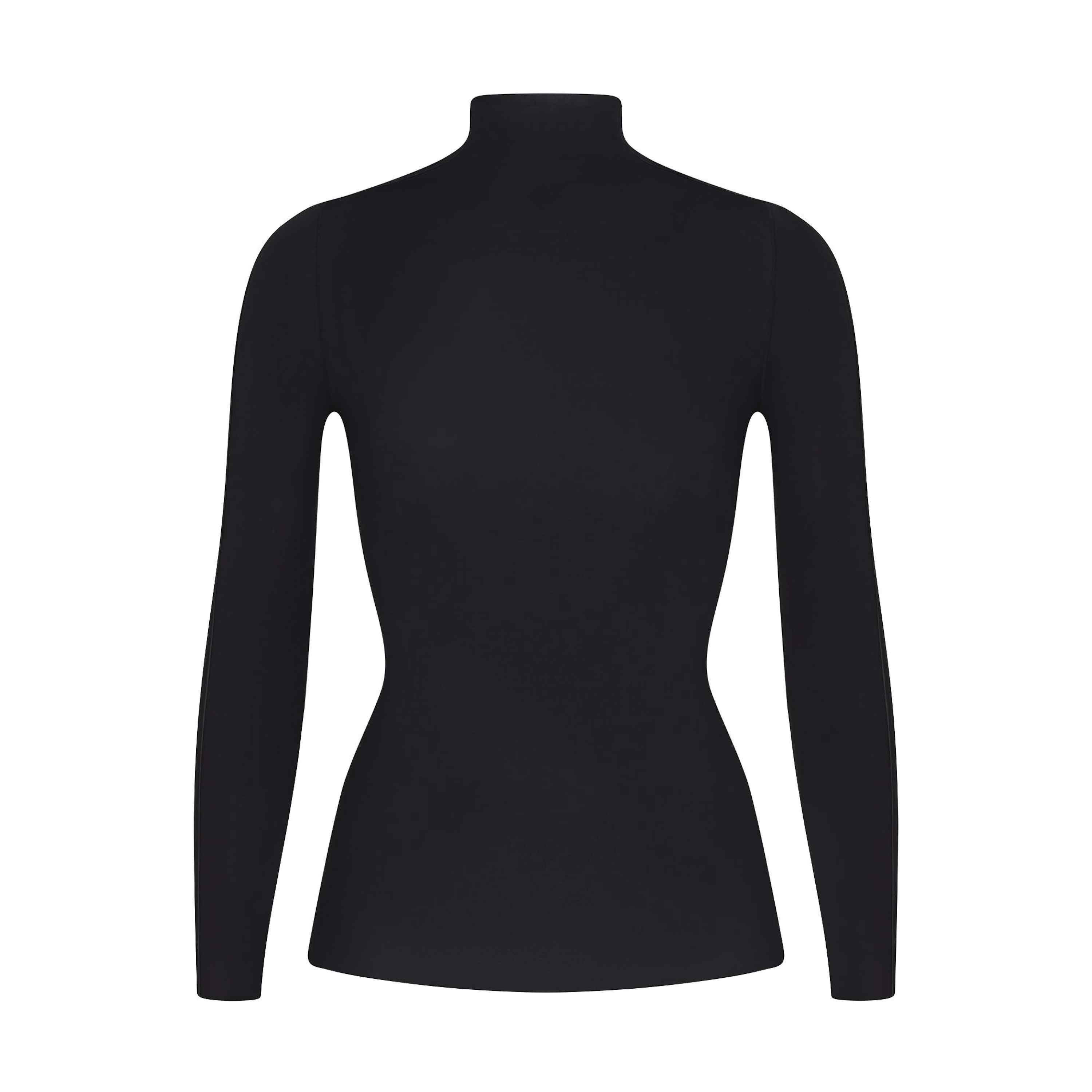 MOCK NECK LONG SLEEVE TOP