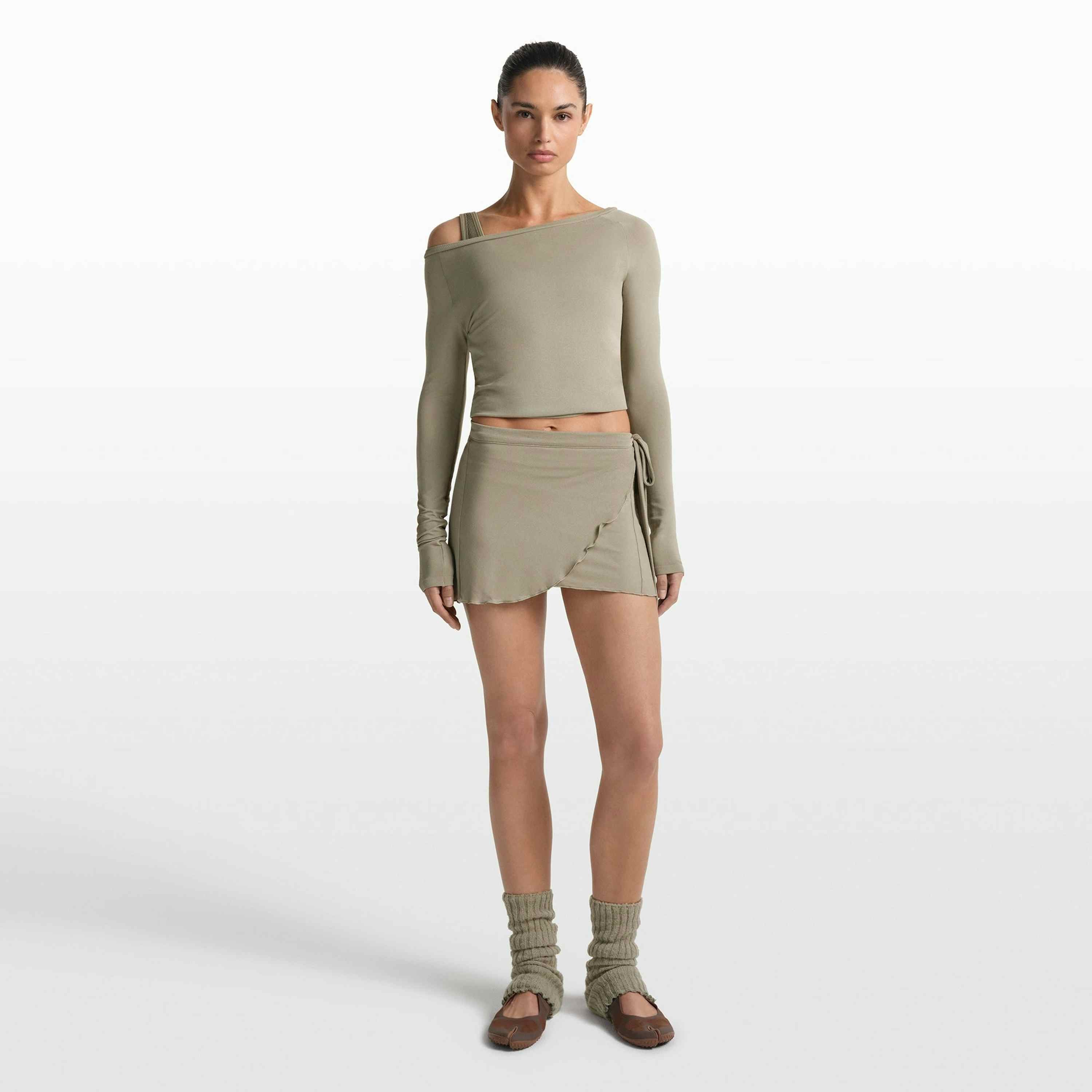 WRAP SKIRT