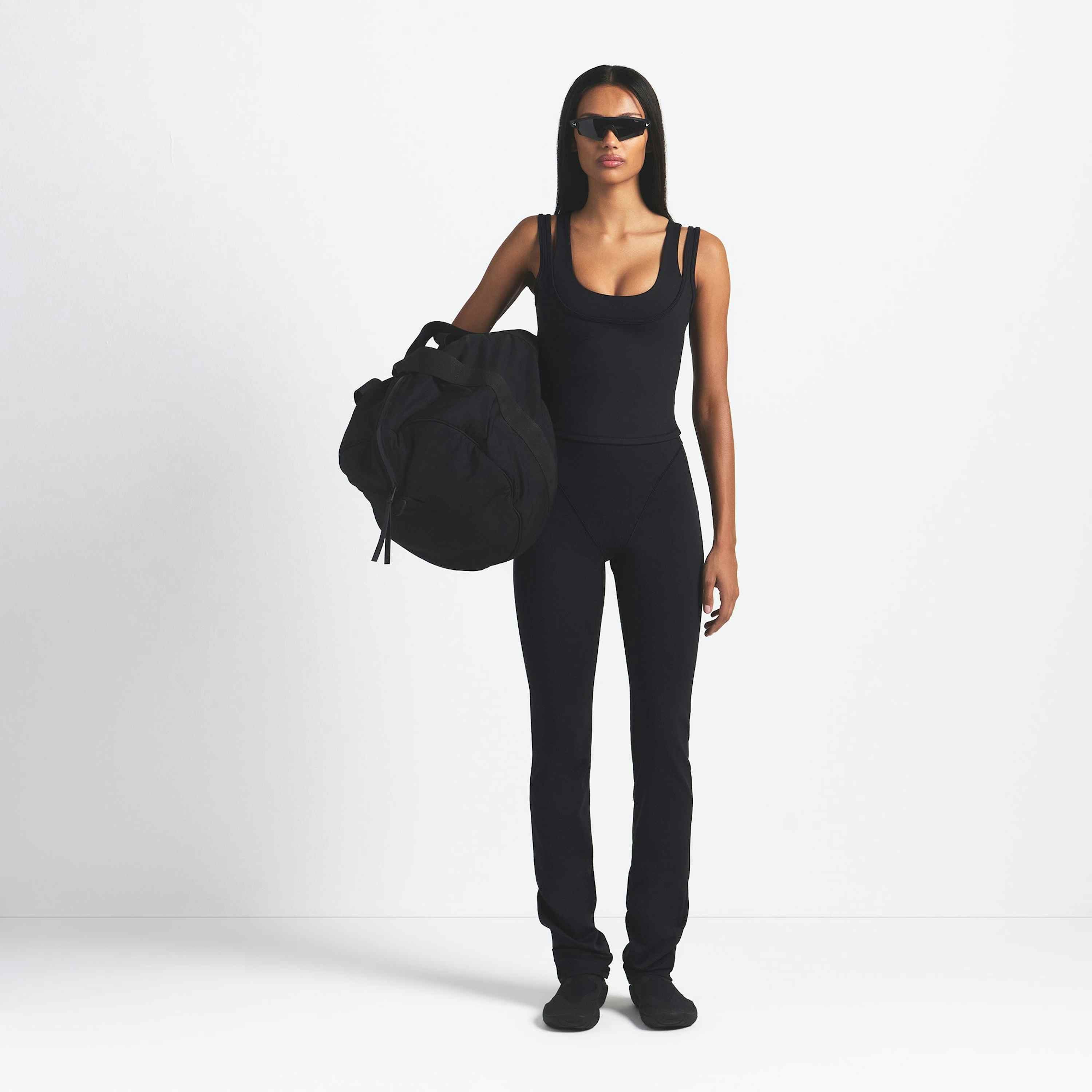 DOUBLE STRAPS SCOOP TANK