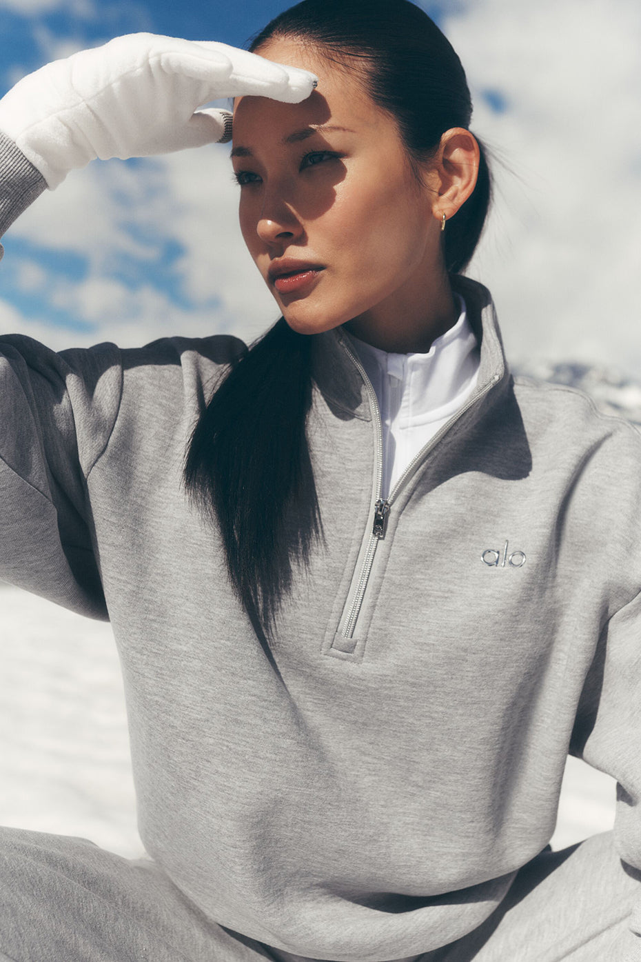 Accolade 1/4 Zip Pullover - Athletic Heather Grey