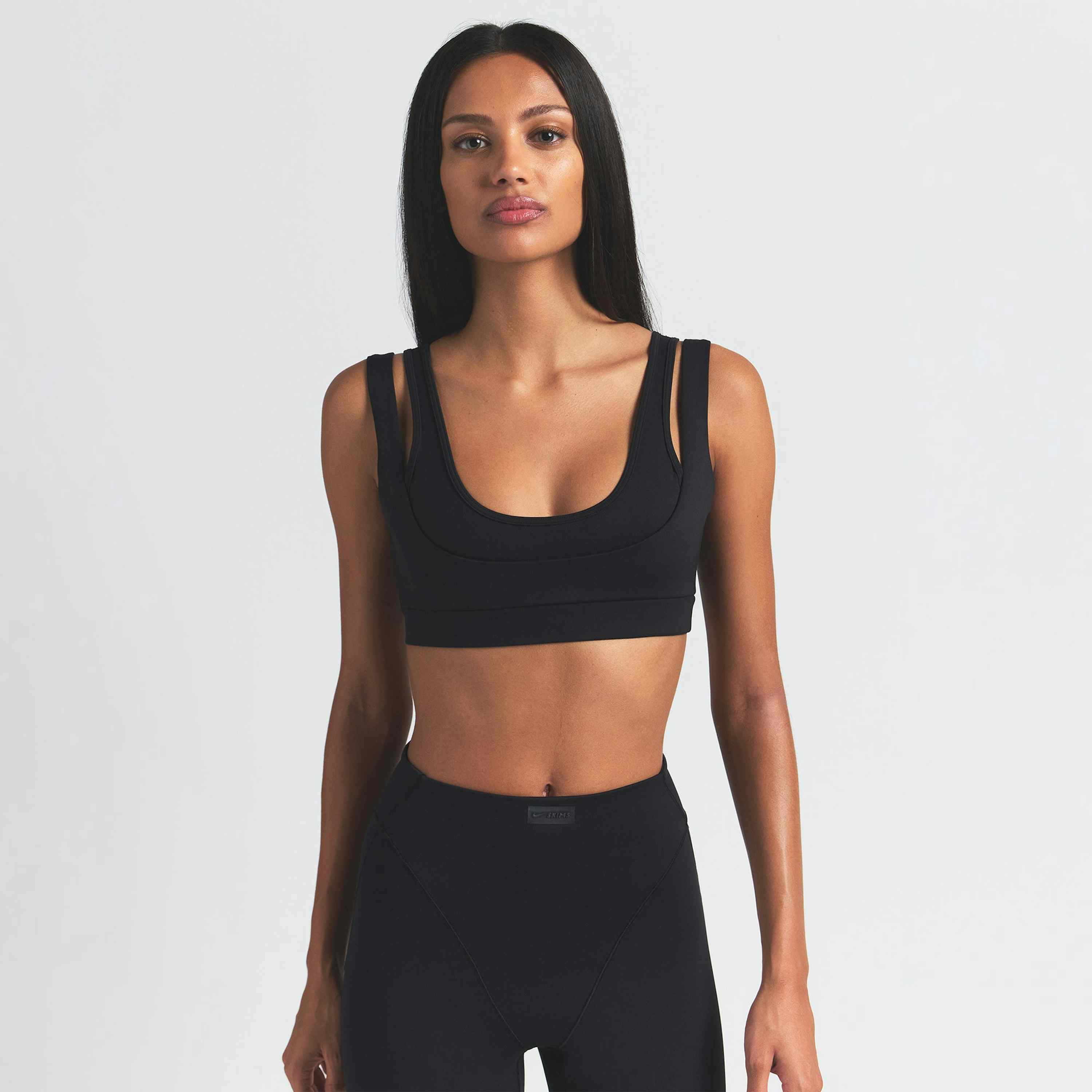 DOUBLE STRAP SCOOP BRA