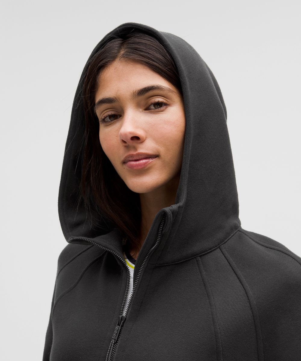 Sweat à capuche zippé Scuba Oversized