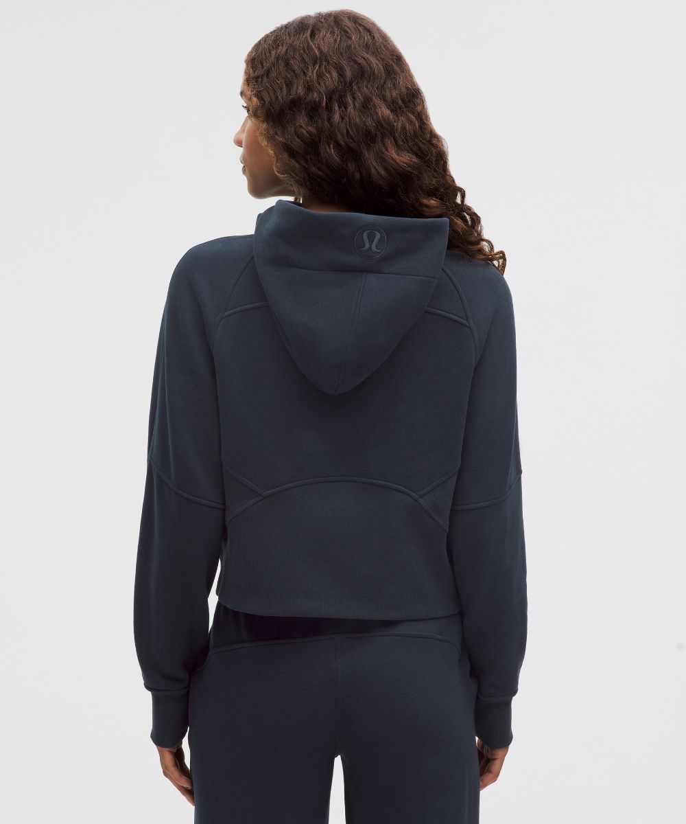 Sweat à capuche Scuba Oversized demi-zippé