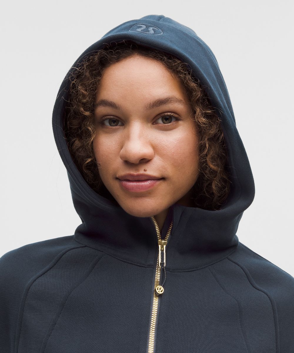 Sweat à capuche Scuba Oversized demi-zippé