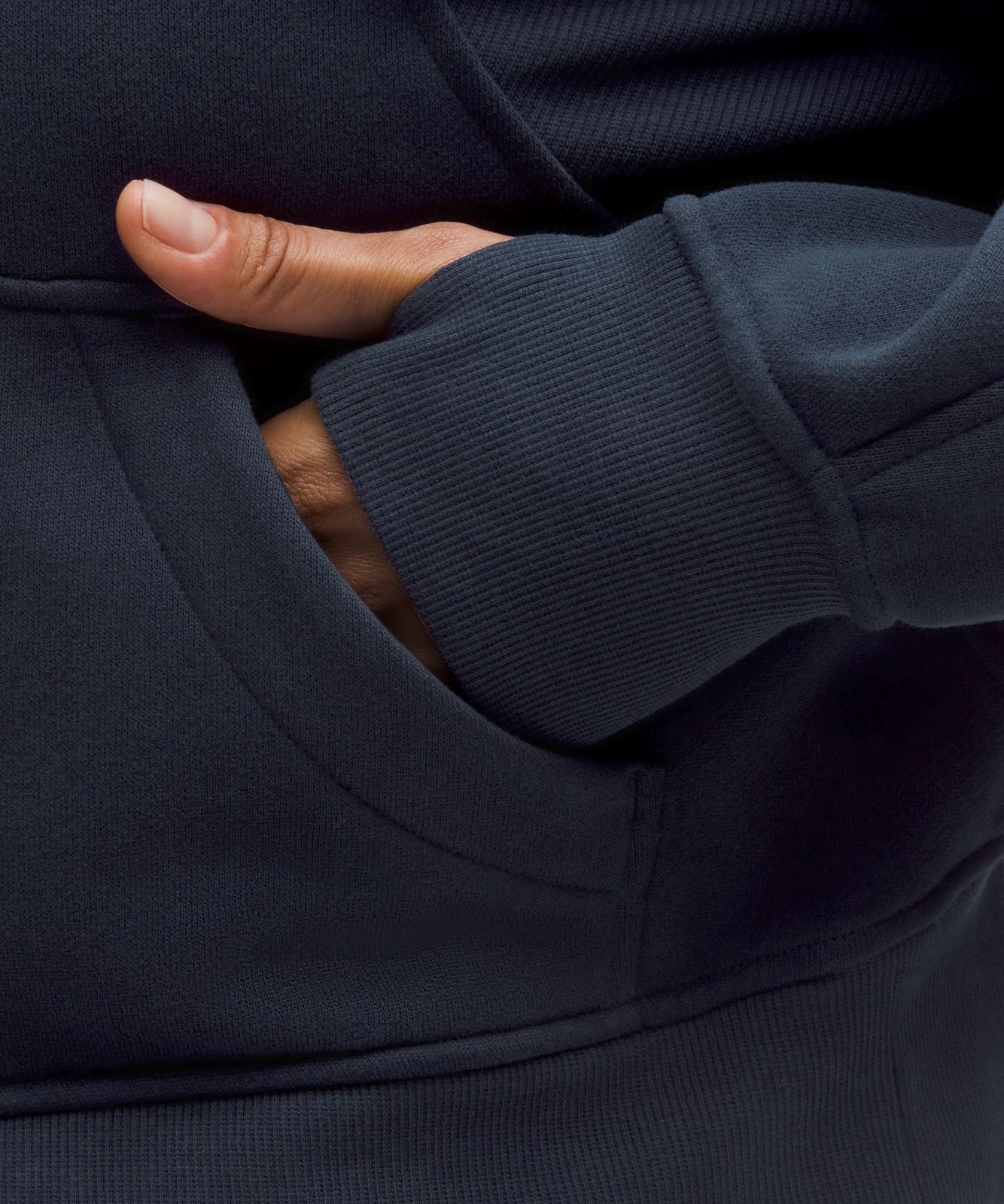 Sweat à capuche Scuba Oversized demi-zippé