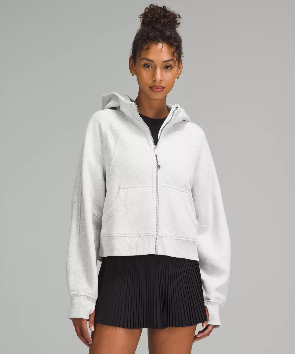 Sweat à capuche zippé Scuba Oversized