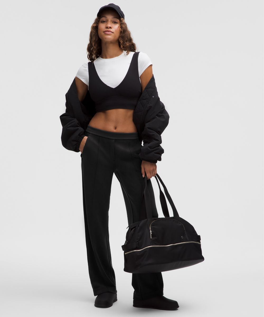 Pantalon en Softstreme nervuré taille mi-haute  Standard