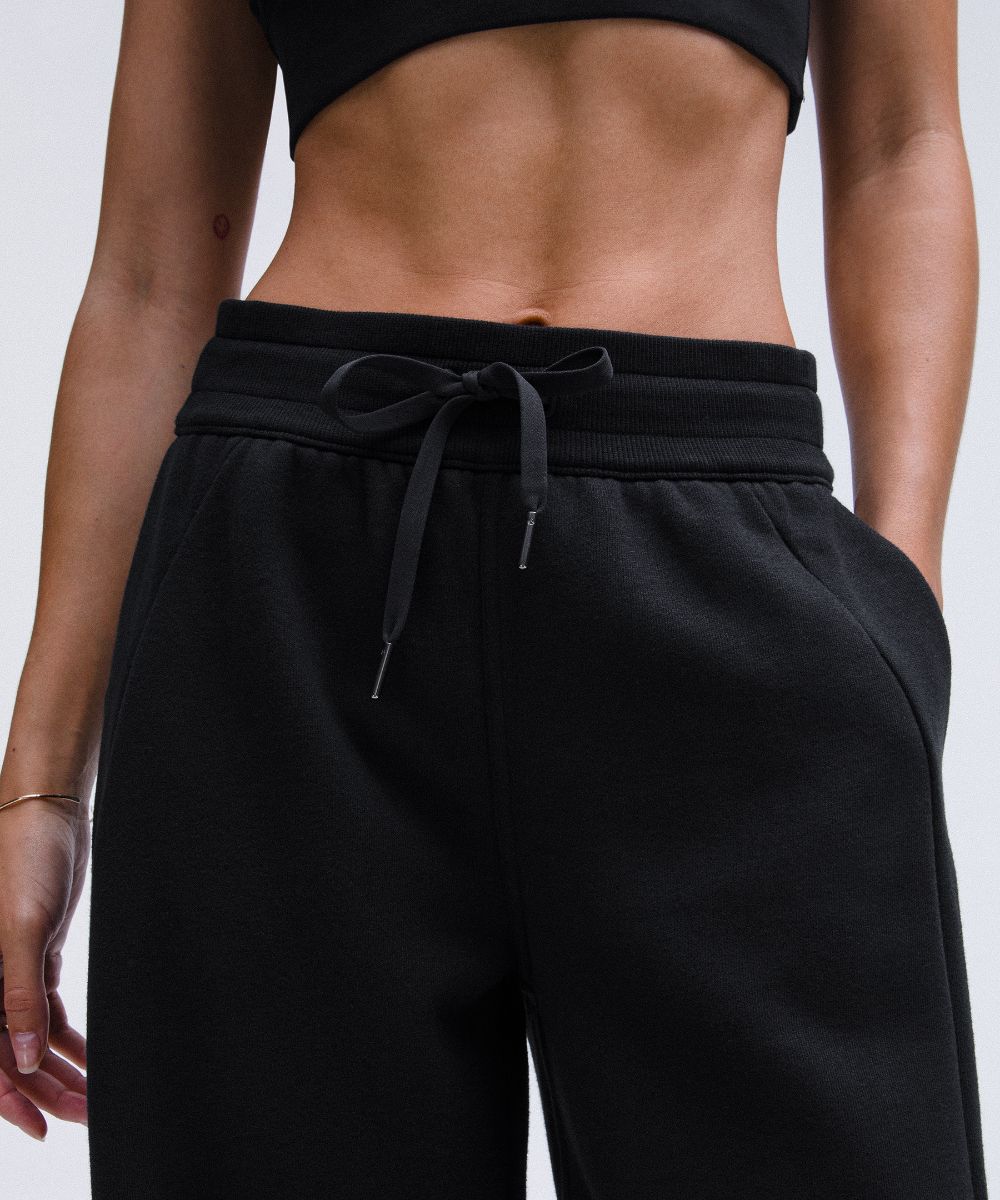 Pantalon Scuba large taille mi-haute  Standard