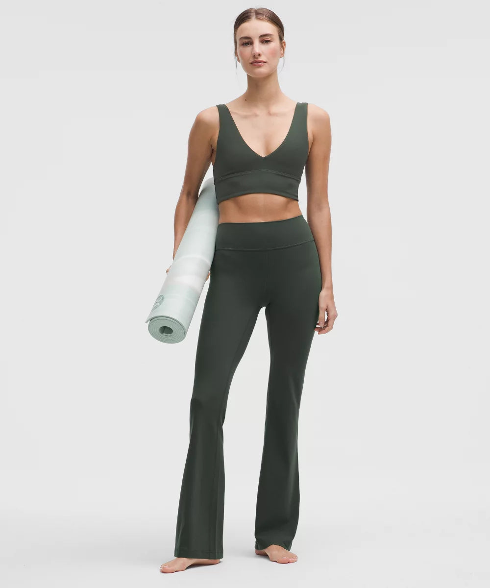Pantalon Groove évasé taille haute en Nulu  Standard