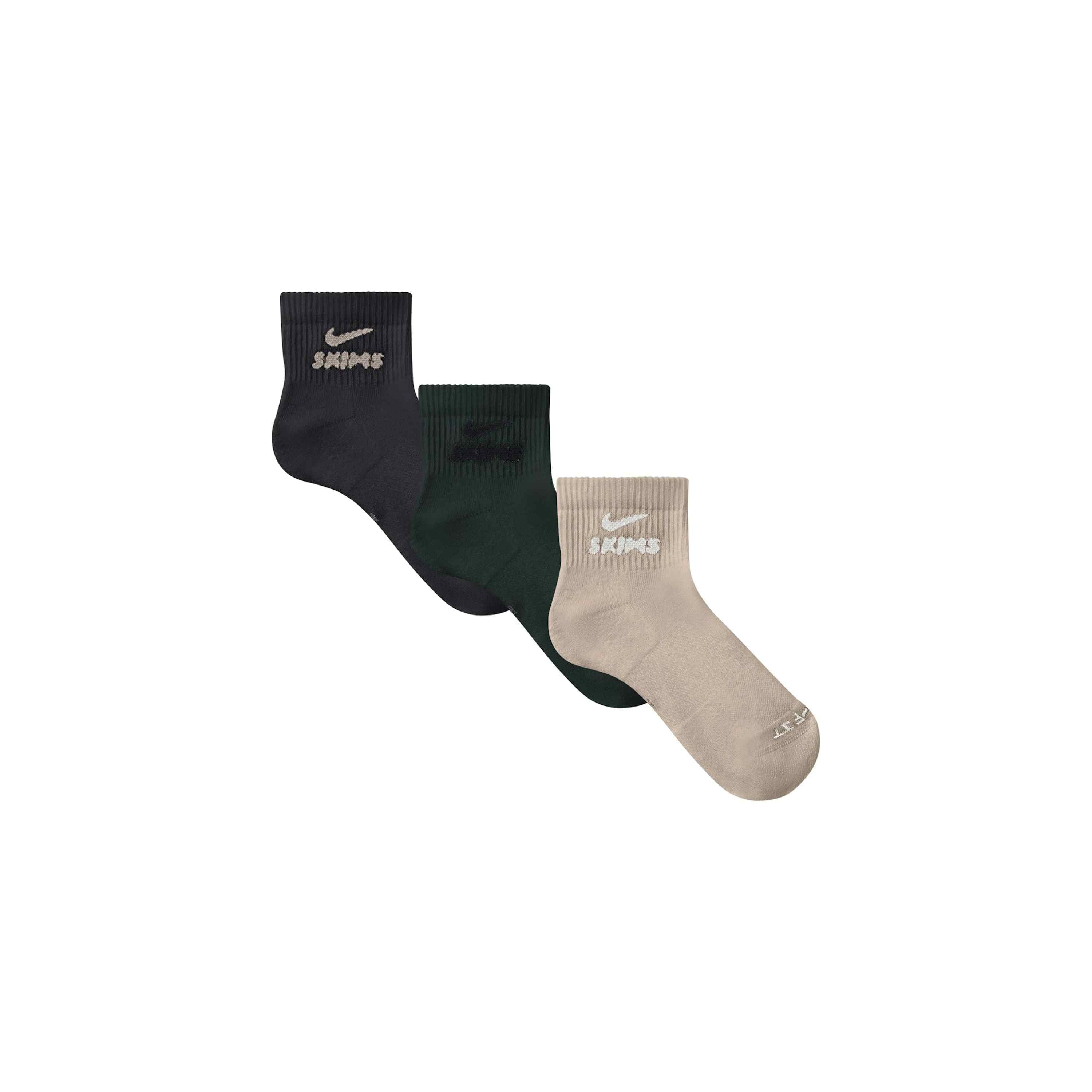 DRI-FIT QUARTER CREW SOCK 3-PACK