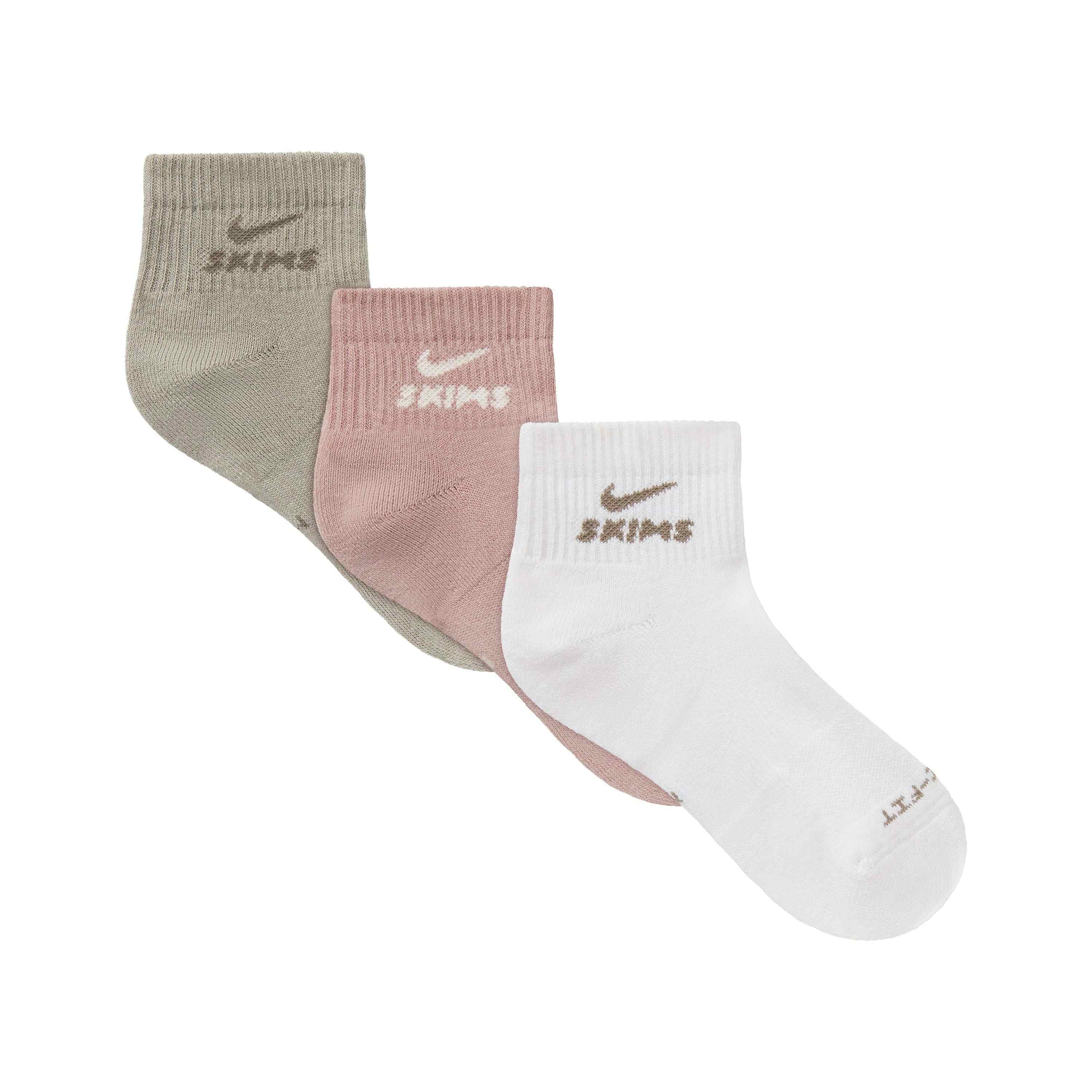 DRI-FIT QUARTER CREW SOCK 3-PACK